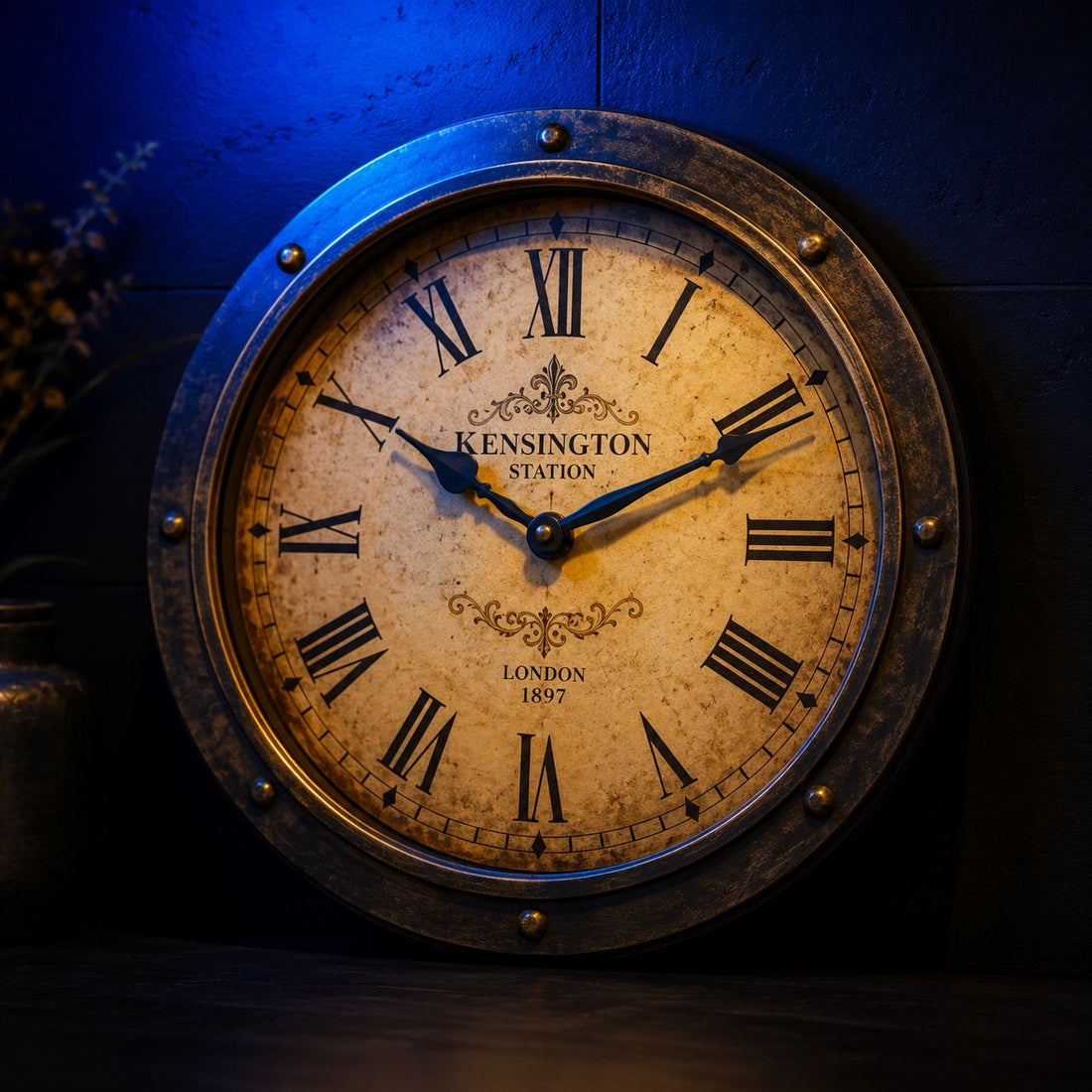 Vintage-Style Decorative Wall Clock — Farmhouse Home Décor | Looky Looky